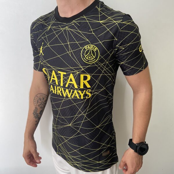 Camisa Paris Saint-Germain - PSG 4th 2023 Preto Jordan - Imagem 10