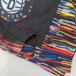 Kit Conjunto Camiseta Regata e Bermuda Short Basquete NBA Brooklyn Nets City Edition Nike - Imagem 18