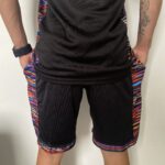 Kit Conjunto Camiseta Regata e Bermuda Short Basquete NBA Brooklyn Nets City Edition Nike - Imagem 9