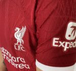 Camisa Liverpool Home Versão Jogador 2024 Vermelha Nike - Imagem 9