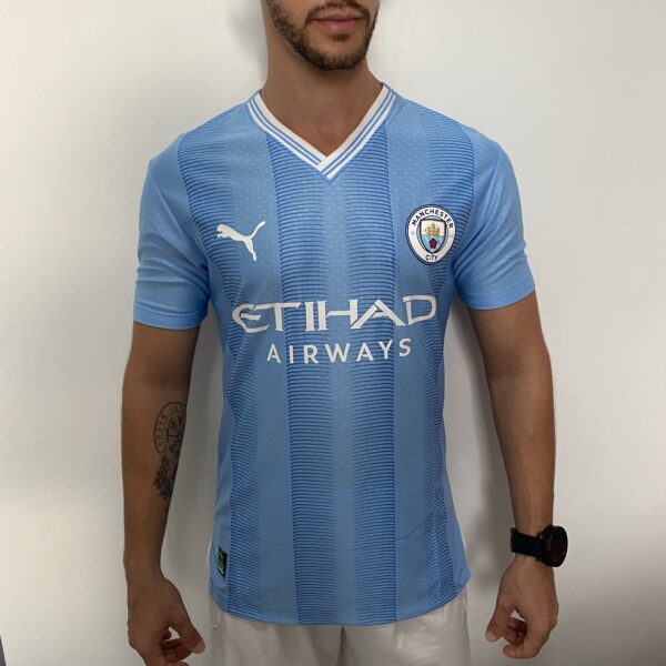 Camisa Manchester City Home Versão Jogador 2024 Puma - Imagem 5