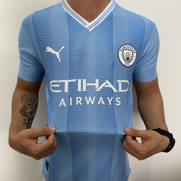 Camisa Manchester City Home Versão Jogador 2024 Puma - Imagem 7