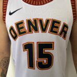 Camiseta Regata NBA Denver Nuggets Nikola Jokic 15 City Edition Branca 2023 Nike - Imagem 3