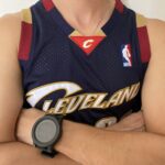 Camiseta Regata NBA Camiseta Regata NBA Mitchell & Ness 2008/09 - Cleveland Cavaliers - Cavs - LeBron James 23 - Azul Marinho - Imagem 8