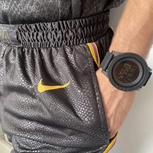 Short Bermuda NBA Los Angeles Lakers Preta Mamba Negra - Black Mamba - Kobe Bryant Edição Especial Nike - Imagem 3