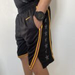 Short Bermuda NBA Los Angeles Lakers Preta Mamba Negra - Black Mamba - Kobe Bryant Edição Especial Nike - Imagem 6