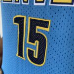 Camiseta Regata NBA Camiseta Regata NBA Mitchell & Ness 2016/17 – Denver Nuggets – Nikola Jokic 15 – Azul Celeste - Imagem 9