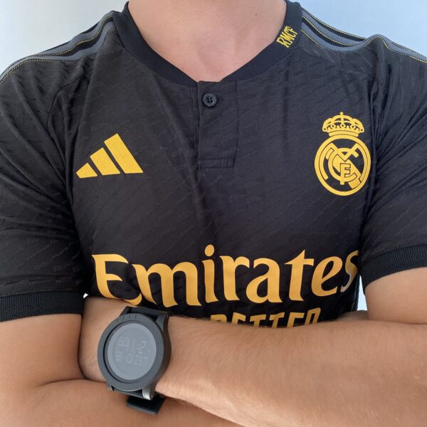 Camisa Real Madrid Third Versão Jogador 2024 Preta Adidas - Imagem 4
