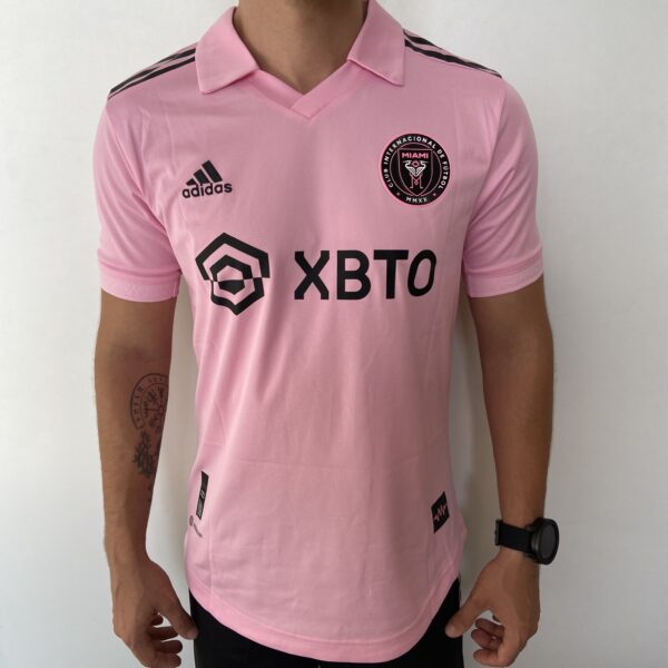 Camisa Inter Miami CF Home 2024 - Messi 10 - Rosa Adidas - Versão Jogador - Imagem 2