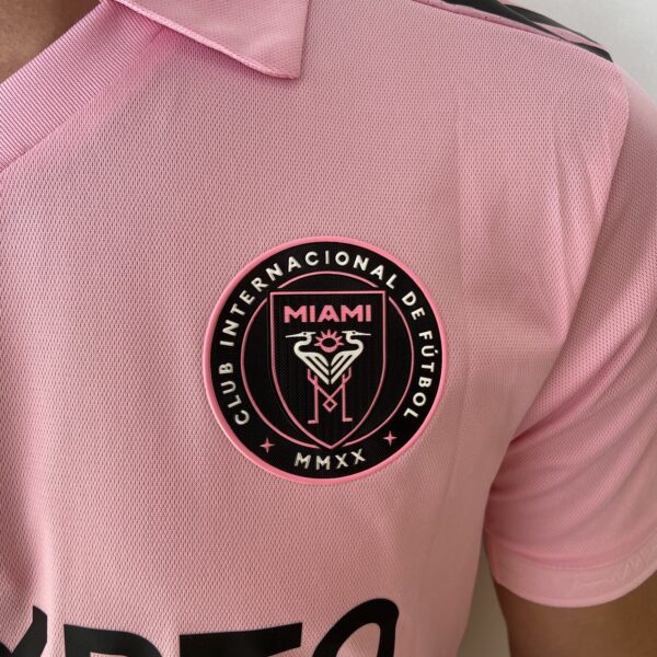 Camisa Inter Miami CF Home 2023 Rosa Adidas - Versão Jogador - Imagem 5