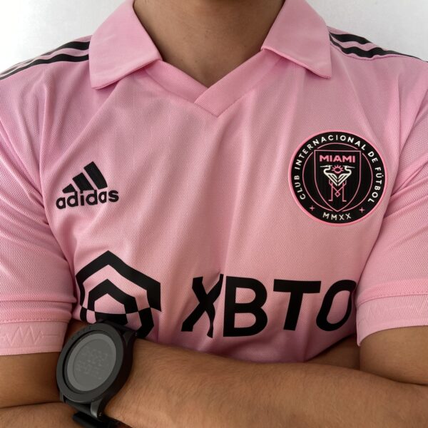 Camisa Inter Miami CF Home 2023 Rosa Adidas - Versão Jogador - Imagem 9
