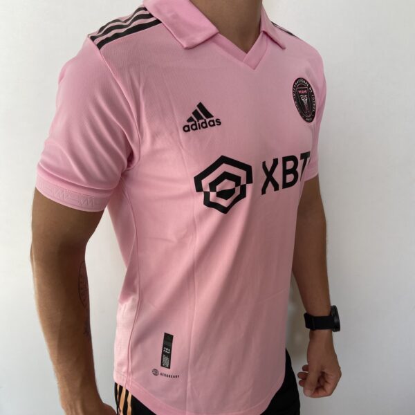 Camisa Inter Miami CF Home 2023 Rosa Adidas - Versão Jogador - Imagem 15