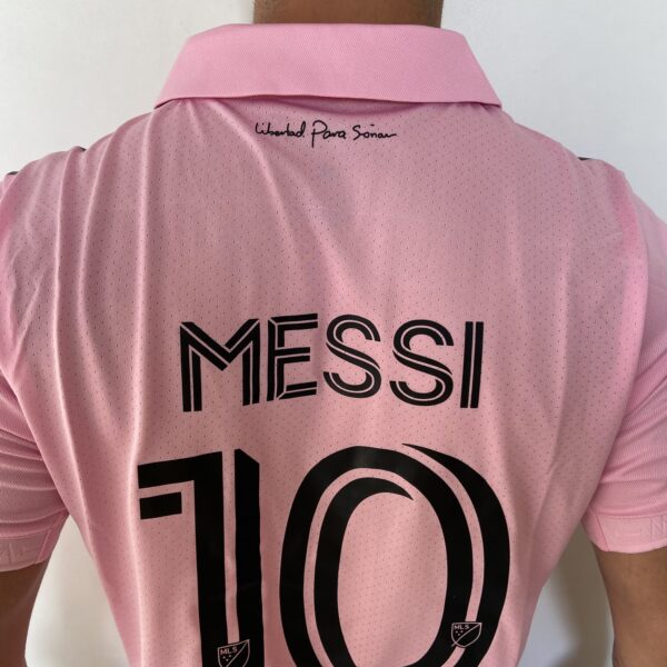 Camisa Inter Miami CF Home 2024 - Messi 10 - Rosa Adidas - Versão Jogador - Imagem 30