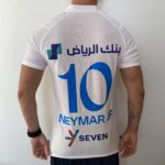 Camisa Al-Hilal Away 2024 - Neymar 10 - Versão Jogador - Branca Puma