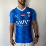 Camisa Al-Hilal Home 2024 - Versão Jogador - Azul Puma - Imagem 2