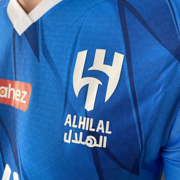 Camisa Al-Hilal Home 2024 - Versão Jogador - Azul Puma - Imagem 4