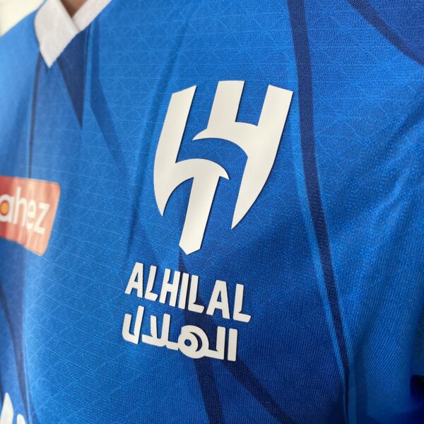 Camisa Al-Hilal Home 2024 - Versão Jogador - Azul Puma - Imagem 9