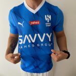 Camisa Al-Hilal Home 2024 - Versão Jogador - Azul Puma - Imagem 13