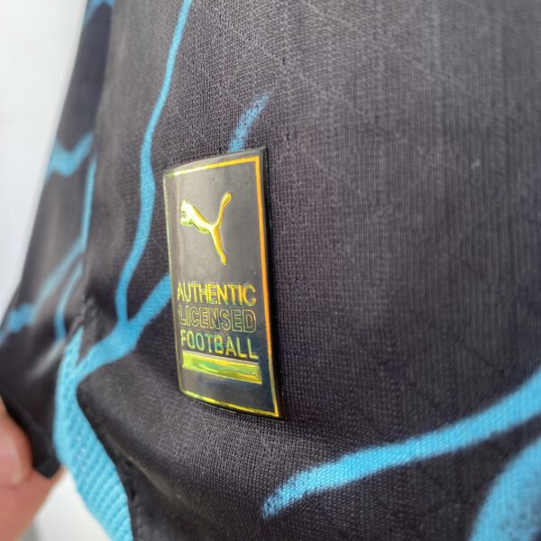 Camisa Manchester City Third Azul 2024 Versão Jogador Puma - Imagem 18