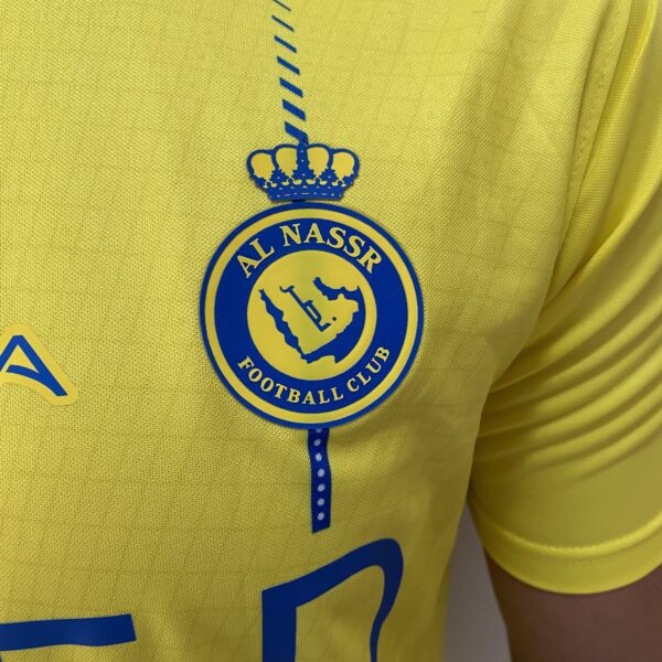 Camisa Al Nassr Home Versão Jogador Amarela 23/2024 Nike - Imagem 3