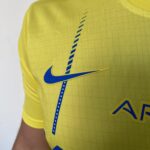 Camisa Al Nassr Home Versão Jogador Amarela 23/2024 Nike - Imagem 5