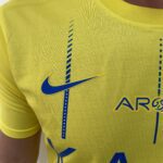 Camisa Al Nassr Home Versão Jogador Amarela 23/2024 Nike - Imagem 6