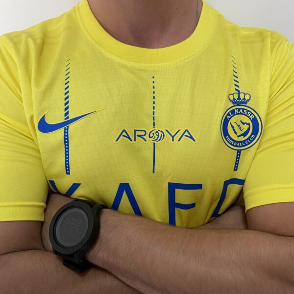 Camisa Al Nassr Home Versão Jogador Amarela 23/2024 Nike - Imagem 11