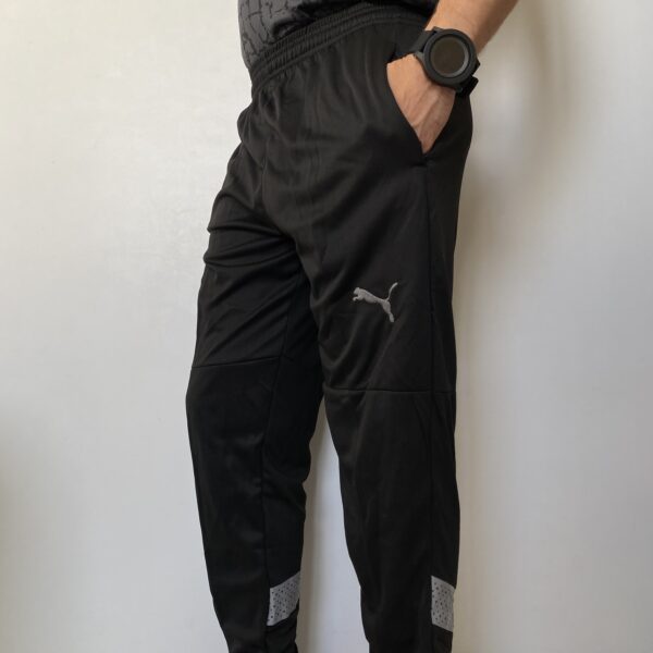 Calça Longa Treino Borussia Dortmund 2023-24 Preta Puma - Imagem 3