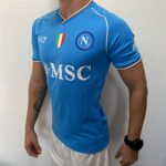 Camisa Napoli Home 2024 Jogador Azul EA7 Armani - Imagem 16