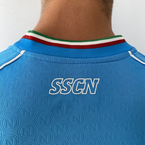 Camisa Napoli Home 2024 Jogador Azul EA7 Armani - Imagem 21
