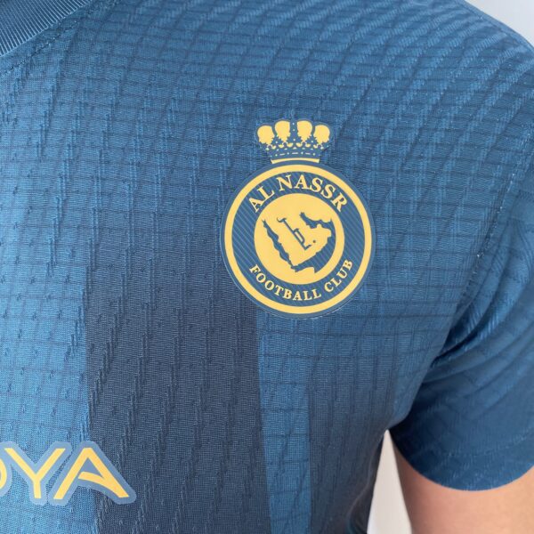 Camisa Al Nassr Away Versão Jogador 23/2024 Nike Verde - Imagem 3