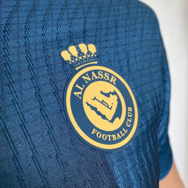 Camisa Al Nassr Away Versão Jogador 23/2024 Nike Verde - Imagem 5