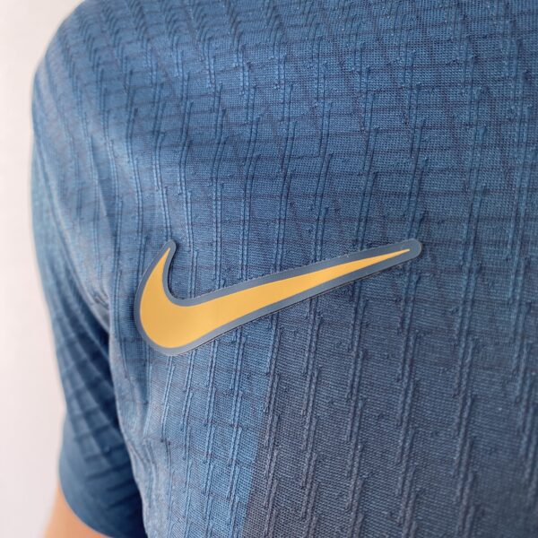 Camisa Al Nassr Away Versão Jogador 23/2024 Nike Verde - Imagem 7
