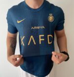 Camisa Al Nassr Away Versão Jogador 23/2024 Nike Verde - Imagem 15