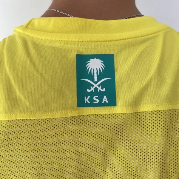 Camisa Al Nassr Home Versão Jogador Amarela 23/2024 Nike - Imagem 16