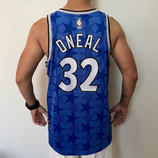 Camiseta Regata Basquete NBA - Orlando Magic - Shaquille O'Neal 32 - Classic Edition 2023 - Nike - Azul - Imagem 20