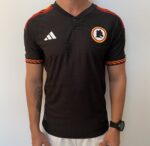 Camisa Roma Third Versão Jogador 2024 Preta Adidas