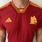 Camisa Roma Home Versão Jogador 2024 Vermelha Adidas - Imagem 9