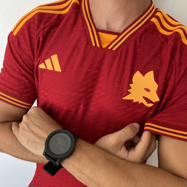Camisa Roma Home Versão Jogador 2024 Vermelha Adidas - Imagem 20