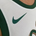 Camiseta Regata Basquete NBA Swingman Boston Celtics 0 Jayson Tatum City Edition Branca - Springfield - 2024 Nike - Imagem 4