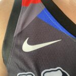 Camiseta Regata Basquete NBA Brooklyn Nets Mikal Bridges 1 City Edition Swingman 2024 Nike - Imagem 5