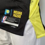 Camiseta Regata NBA Indiana Pacers Nike City Edition Swingman Tyrese Haliburton 0 Preta 2024 Nike - Imagem 12