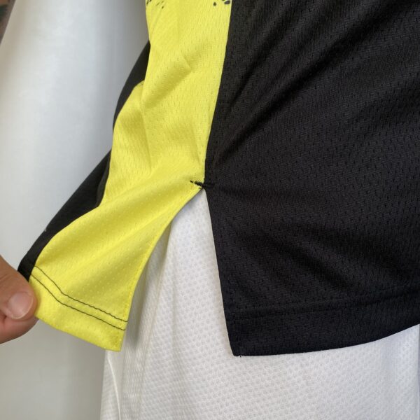 Camiseta Regata NBA Indiana Pacers Nike City Edition Swingman Tyrese Haliburton 0 Preta 2024 Nike - Imagem 14