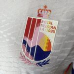 Camisa Seleção Bélgica Away Jogador 2023 Branca Adidas - Imagem 5