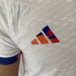 Camisa Seleção Bélgica Away Jogador 2023 Branca Adidas - Imagem 7