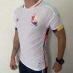 Camisa Seleção Bélgica Away Jogador 2023 Branca Adidas - Imagem 14