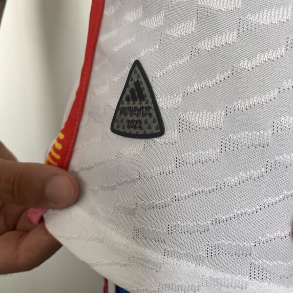 Camisa Seleção Bélgica Away Jogador 2023 Branca Adidas - Imagem 22