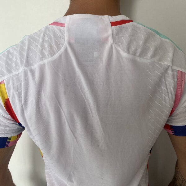 Camisa Seleção Bélgica Away Jogador 2023 Branca Adidas - Imagem 27