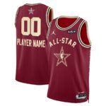 Camiseta Regata Basquete NBA All-Star Game Time Oeste Personalize (Nome e Número) Statement Edition Jordan Vermelha 2024