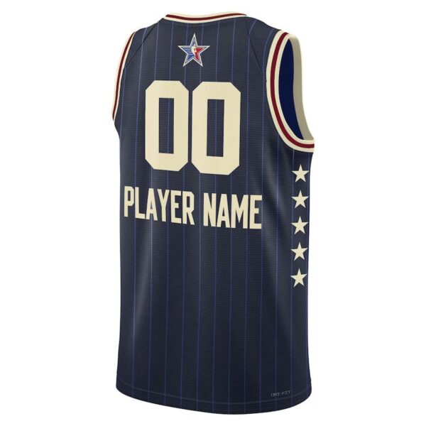 Camiseta Regata Basquete NBA All-Star Game Time Leste Personalize (Nome e Número) Statement Edition Jordan Azul 2024 - Imagem 3